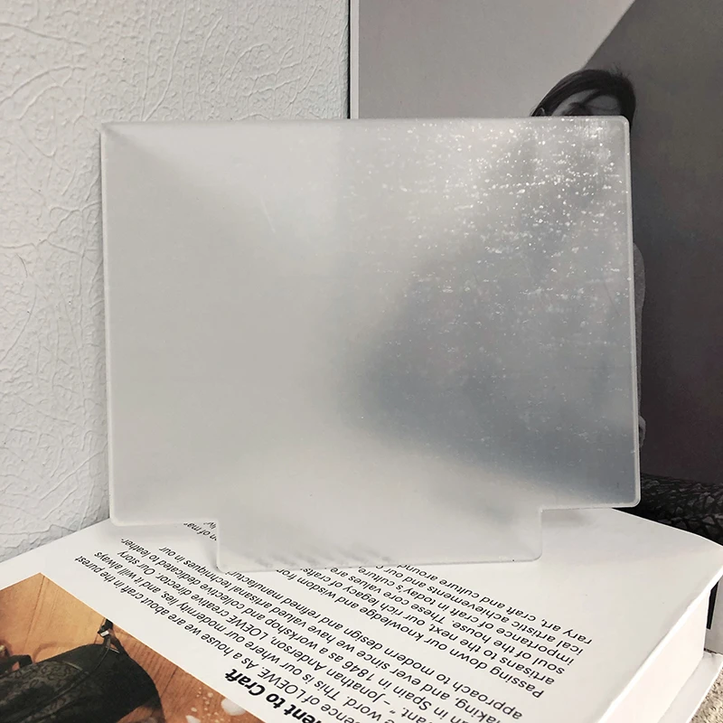 

5PCS Acrylic Blank Sheet for Led Light Base Lamp Transparent Acrylic Glass Plate Panels for DIY Table Signs Display Projects