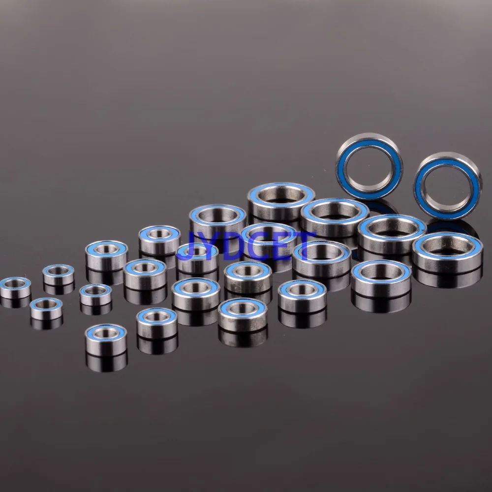 Bearing-7 Blue Rubber Sealed Ball Bearing 24pcs For Team Los