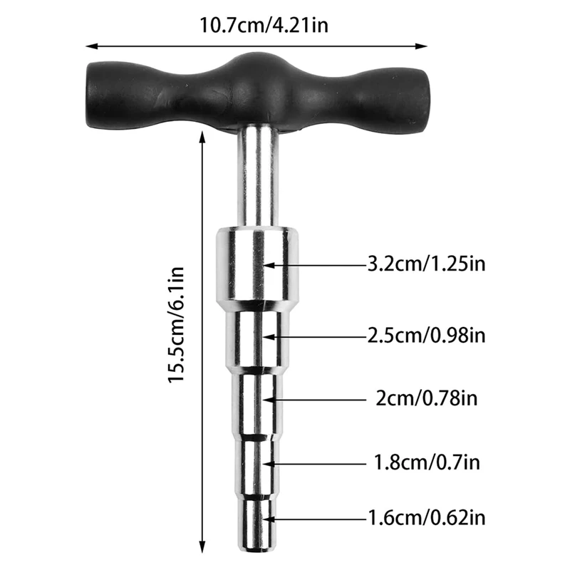 Инструмент для калибровки труб расширитель снятие заусенцев многослойных
