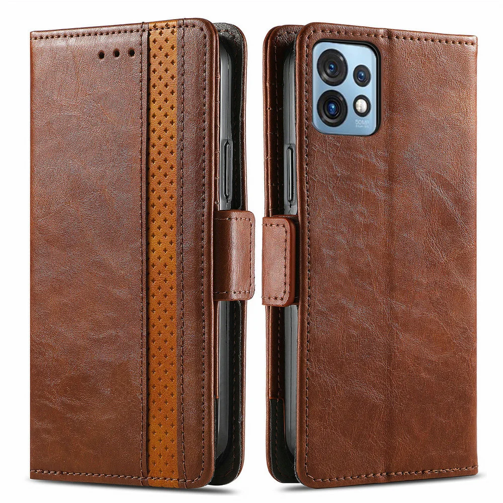 

For Motorola Edge 40 Pro X40 30 Neo 5G Luxury Case Leather Anti-theft 360 Protect Moto X30 S30 40 X 30 Ultra Lite 30 Fusion Capa