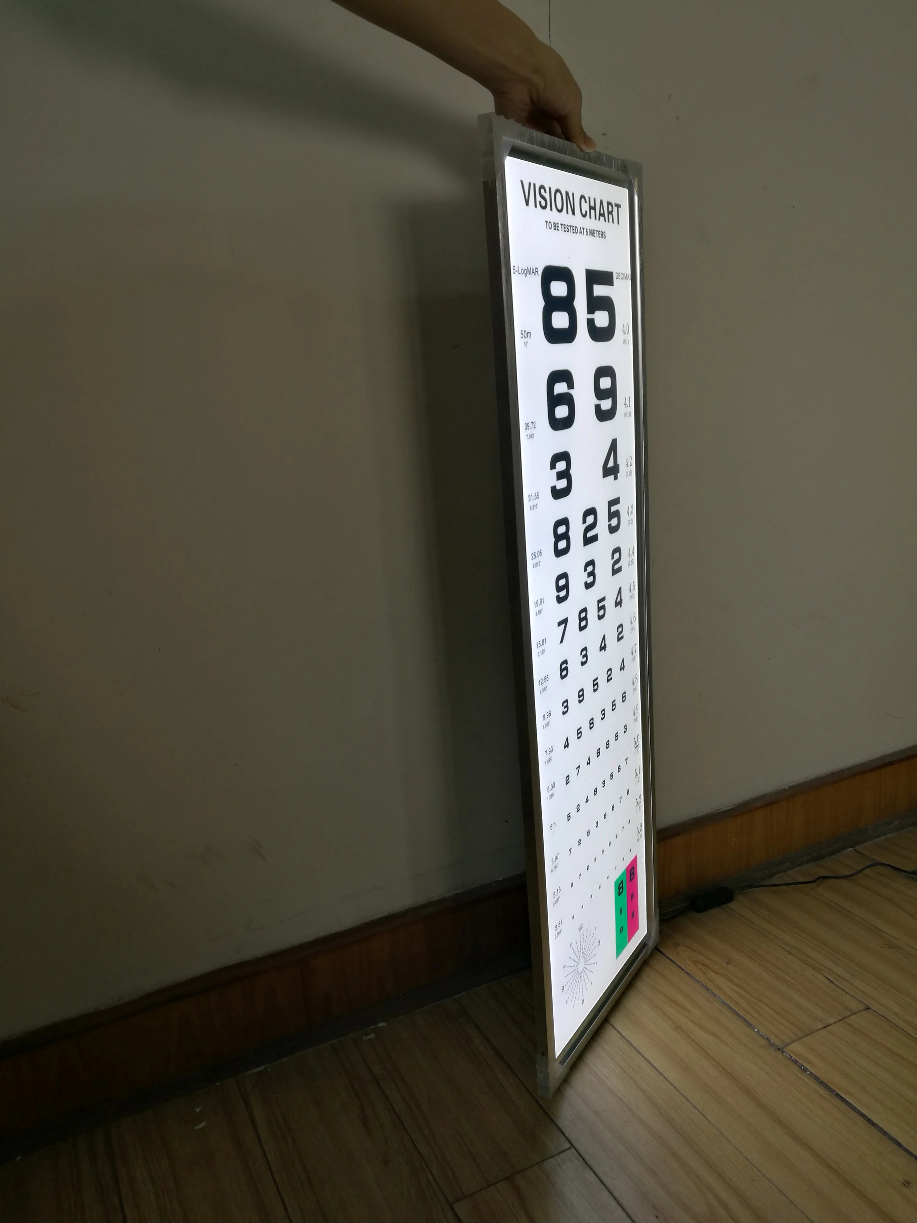 Прибор для измерения фотометрии Φ 5m оптиметрический визуальный тестер Acuity