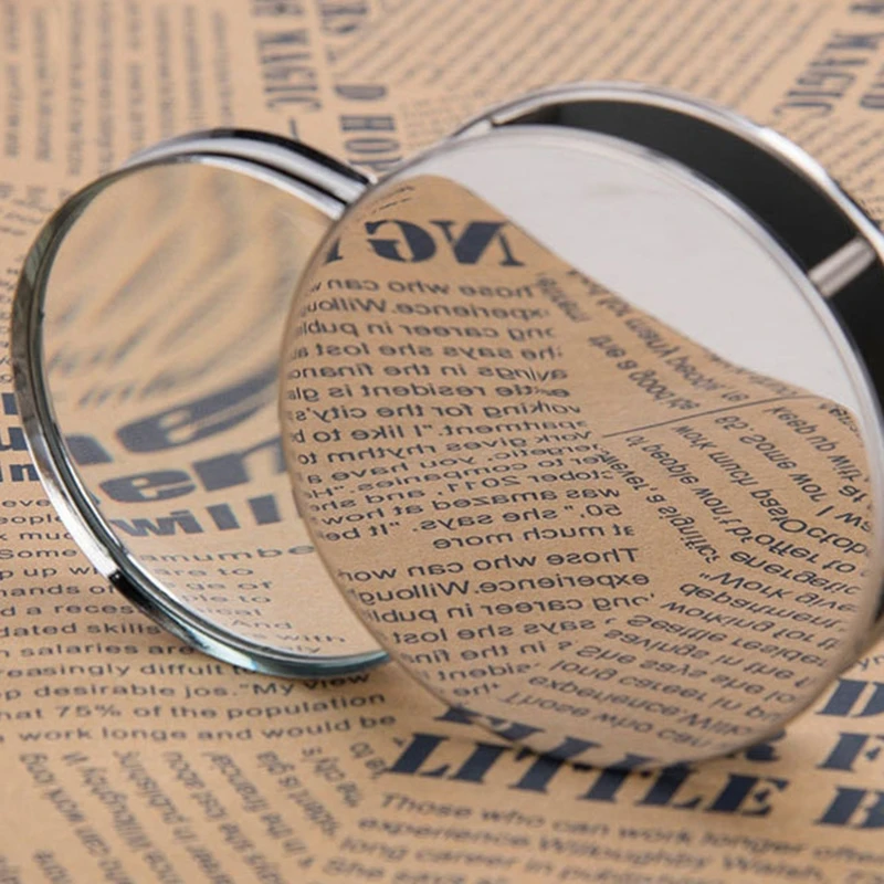 

Mini Pocket Magnifier 20X Foldable Handheld Jewelry Loupe with Metal Protective Case Reading Magnifying Glasses Gift 85WC