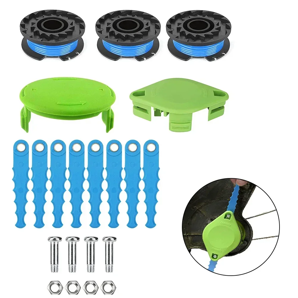 Лезвия триммера для Greenworks долговечность фиксированные двойные лезвия