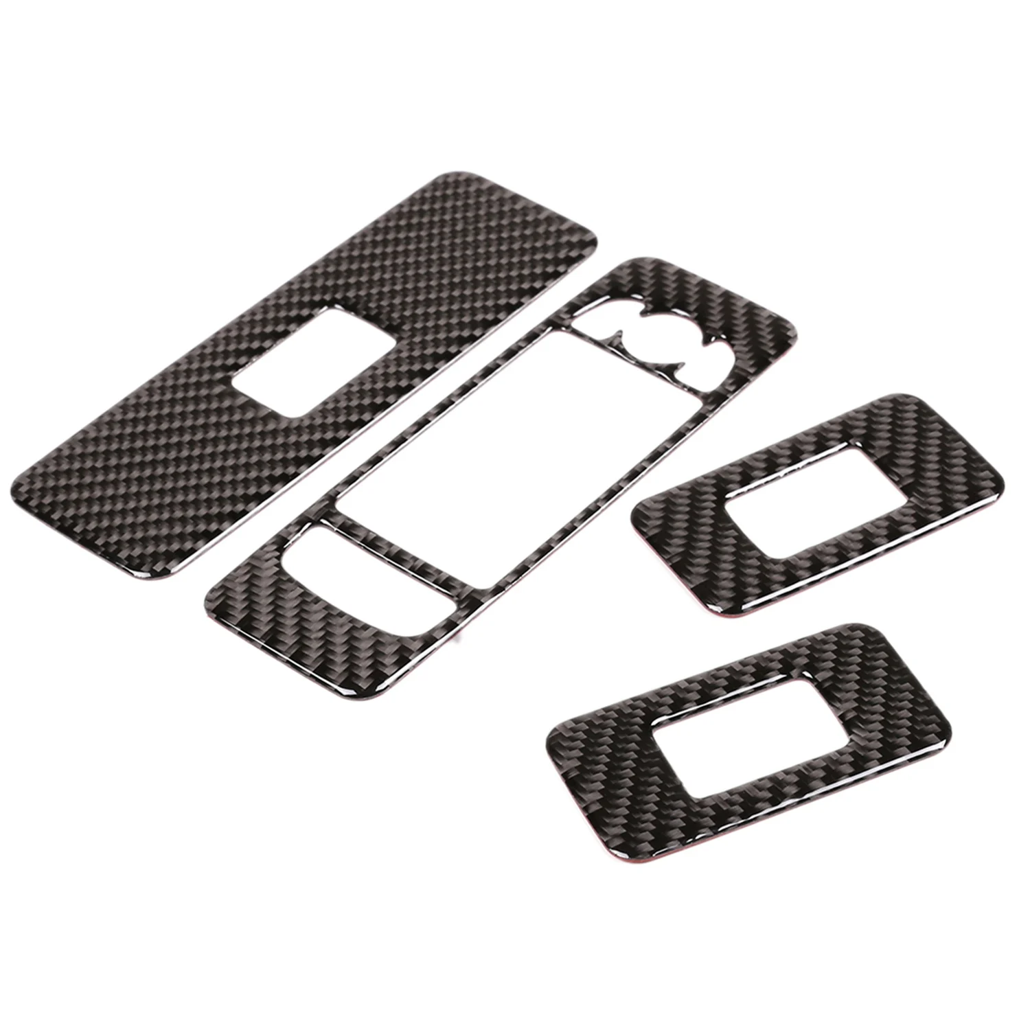 Для Land Rover Discovery Sport 2015-2019 углеродное волокно ABS дверь окно подъемник панель Крышка