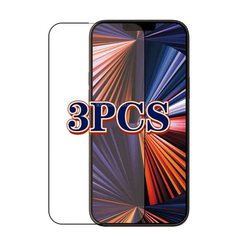 

3 шт., защитная пленка 9H для IPhone 14 Pro Max 13 12 Mini 15 Plus 11 Pro Max 7 8Plus XR XS Max