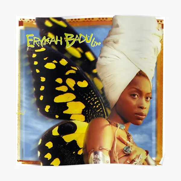 

Erykah Badu постер живая печать комната настенная живопись искусство винтажный Декор Современный смешной без рамки