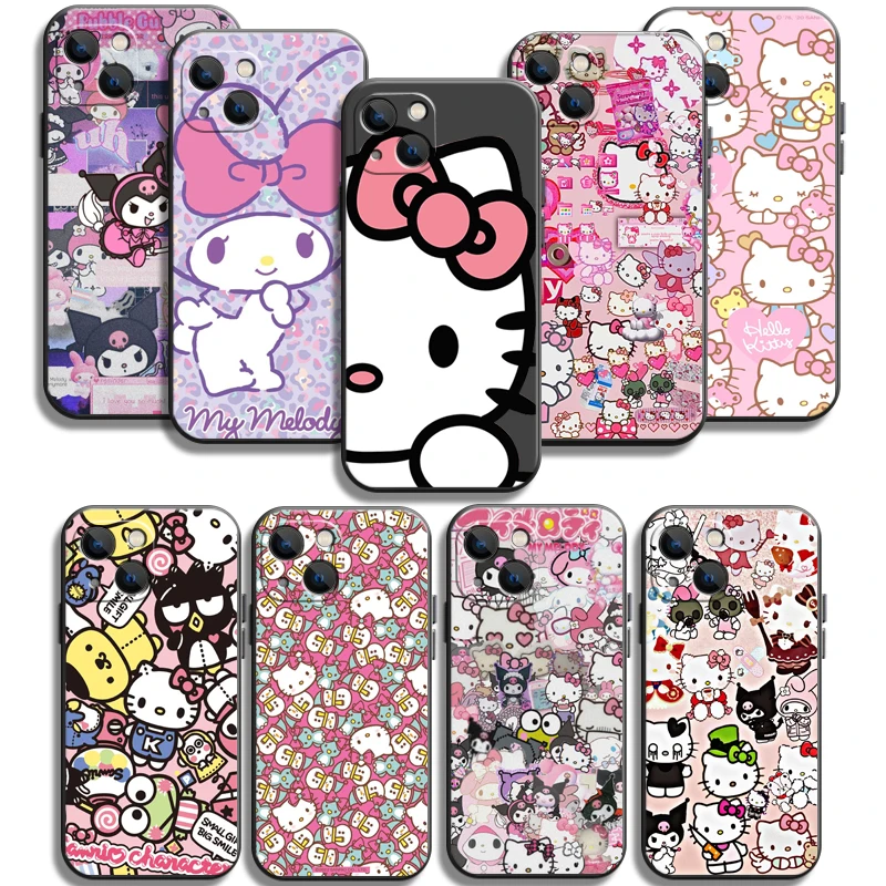 

Hello Kitty 2022 Phone Cases For iPhone 11 11 Pro 11 Pro Max 12 12 Pro 12 Pro Max 12 Mini 13 Pro 13 Pro Max Back Cover Soft TPU
