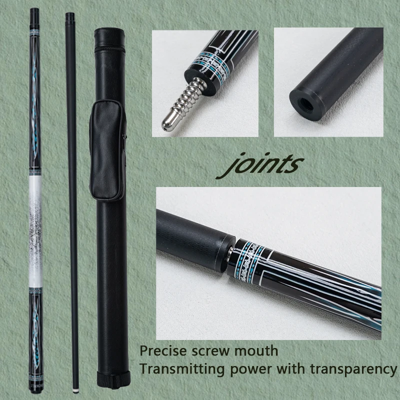 Профессиональный карбоновый кий для бассейна девяти мячей и карбонового