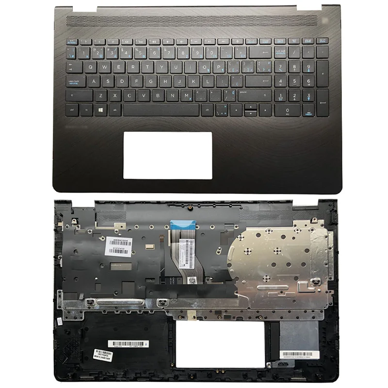 Для HP Pavilion X360 15-BR 15T-BR 15T-BR001TX BR005TX ноутбука упор для рук верхний корпус клавиатура с