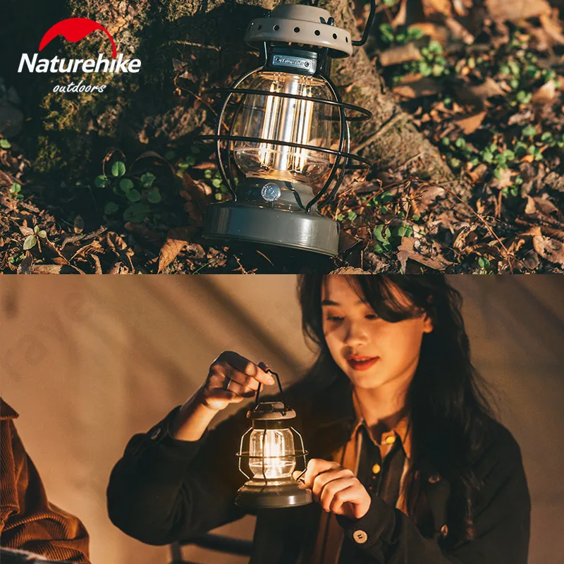 Naturehike уличная портативная лампа для кемпинга регулируемая светодиодная