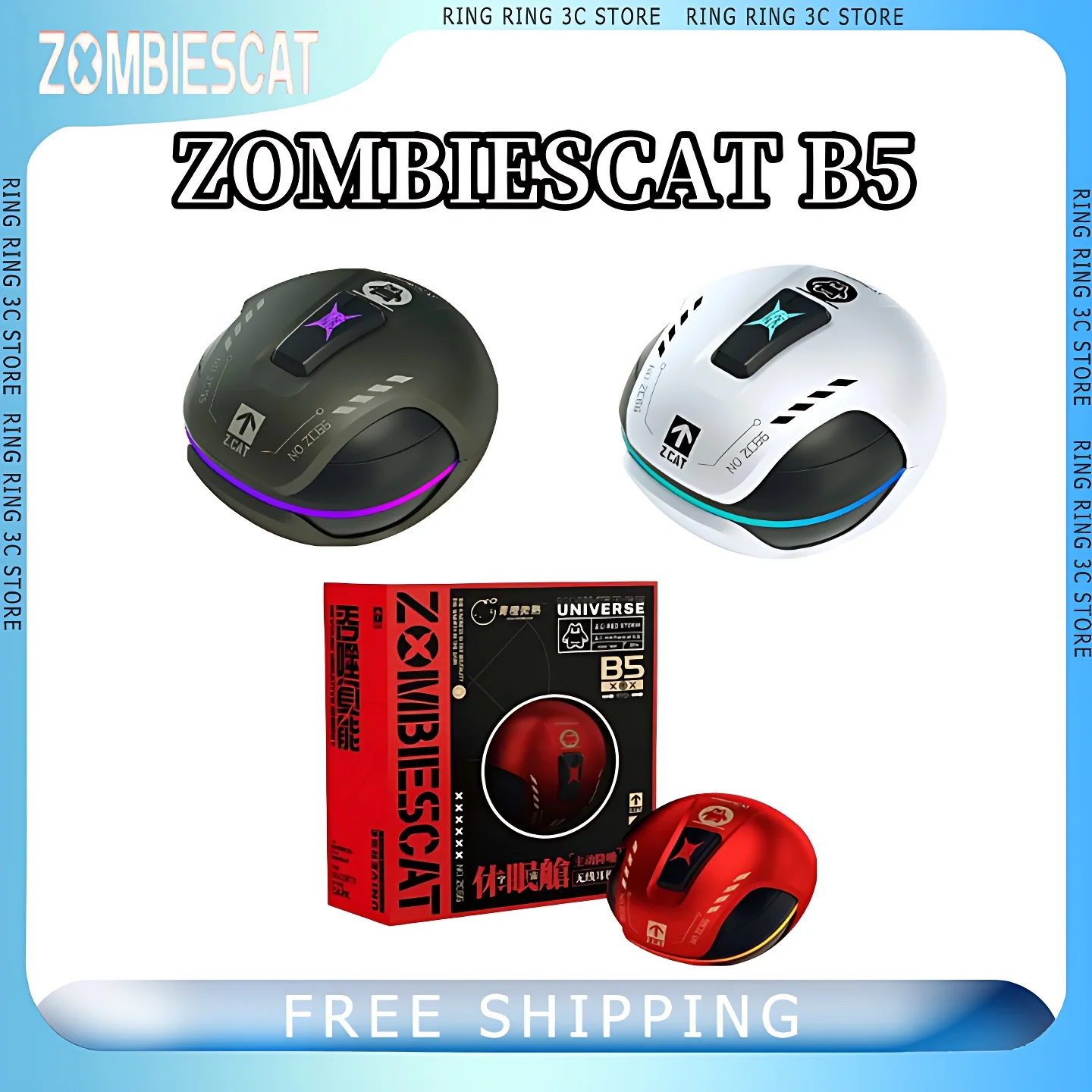 Наушники-вкладыши ZOMBIESCAT B5 с активным шумоподавлением