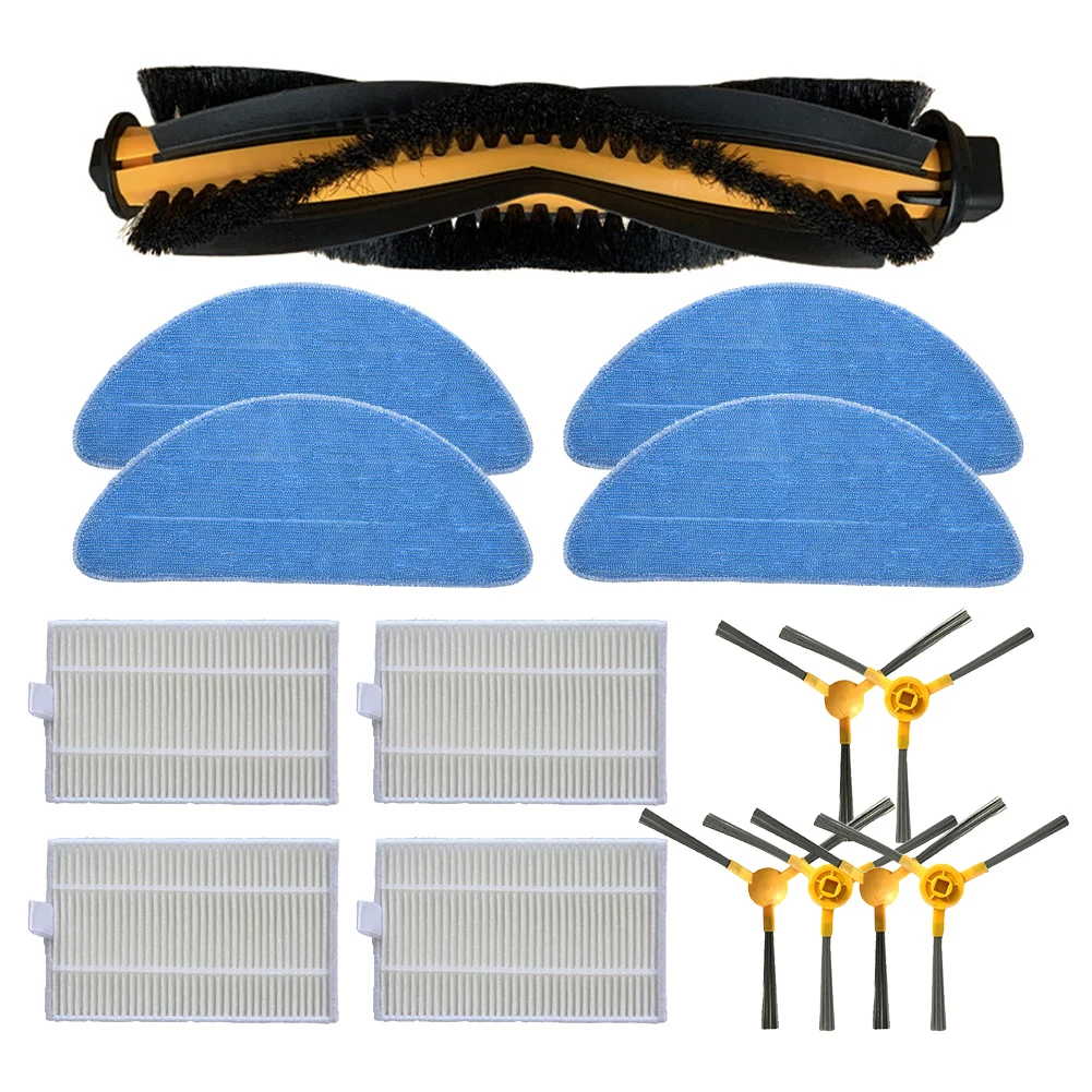 

15pcs Filter Brush Pad Kit For Redmond K650s Robot Vacuum Cleaner Accessories Household Supplies Cleaning Tools Spare Parts