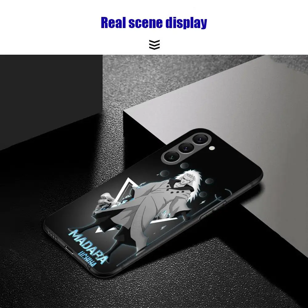 Чехол для телефона Ninja M-Ma-dara U-Uchi-haclan Samsung Galaxy S25 S24 S23 S22 S21 S20 Plus Ultra Note20 мягкий черный