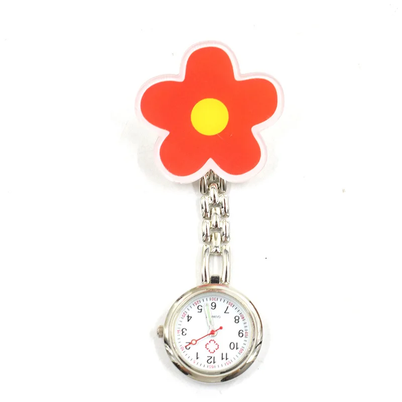 Cute Doctor Pocket Watch Children Pocket Stool Wach Chest Table Student Watch Flower Nurse Hanging Watch Pocket & Fob Watches