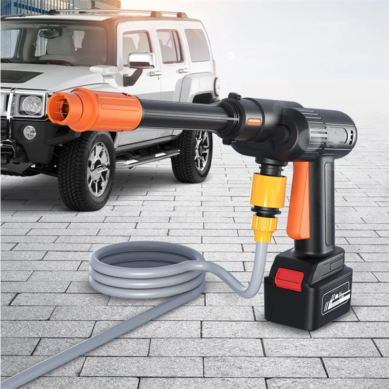 Беспроводной пистолет для мойки автомобилей под высоким давлением, 500 Вт