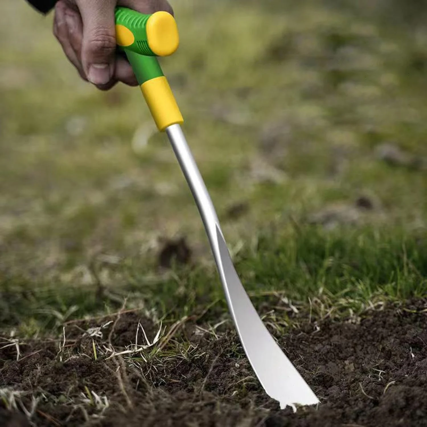 Небольшая Т-образная лопата из нержавеющей стали для пересадки горшков —