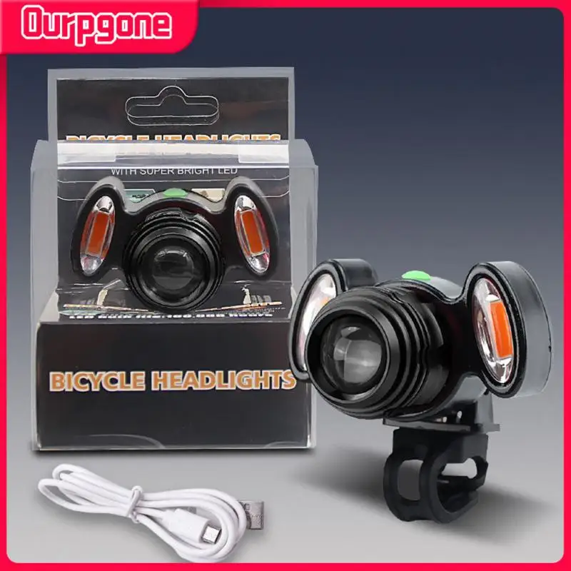 

Cycling Lighting 800mah Usb Charging Bicycle Headlights Bike Bicycle Light Bicycle Riding Accessories Front Light Long Endurance