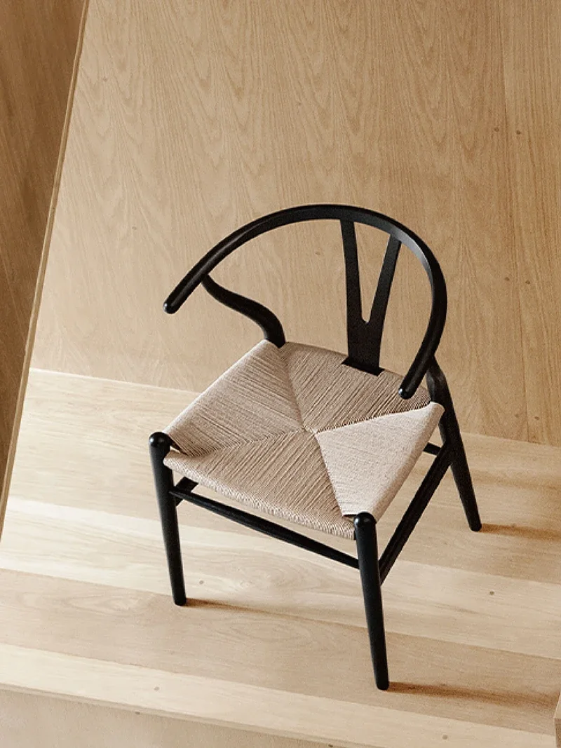 Древний роскошный обеденный стул с деревянной спинкой свадебный ресторан для