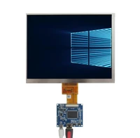 8 inch 1024768 ips lcd screen display and driver control board mini hdmi compatible for diy lattepandaraspberry pi pc monitor