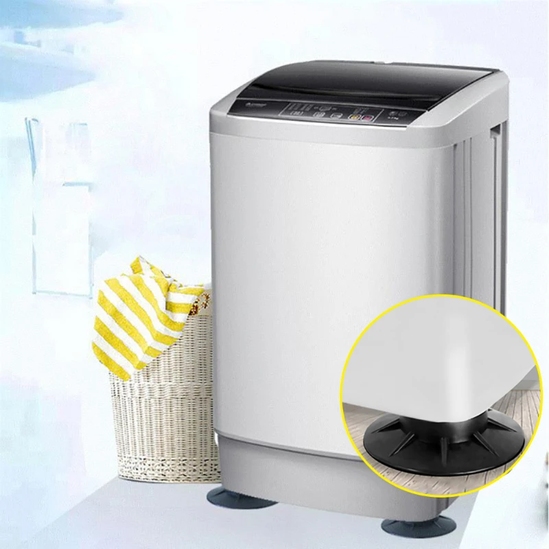 

Washing Machine Anti Vibration Pads Anti-vibration Furniture Cushion Pad Rubber Legs Slipstop Silent Skid for Washing Machine