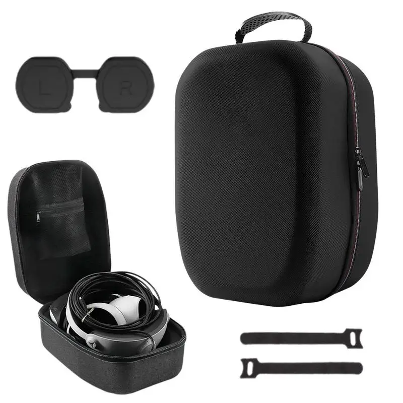

For PS VR2 Protective Bag Travel Portable Zipper Storage Bag With Lens Protection CoverStorage BagBandage Accessories ForPS VR