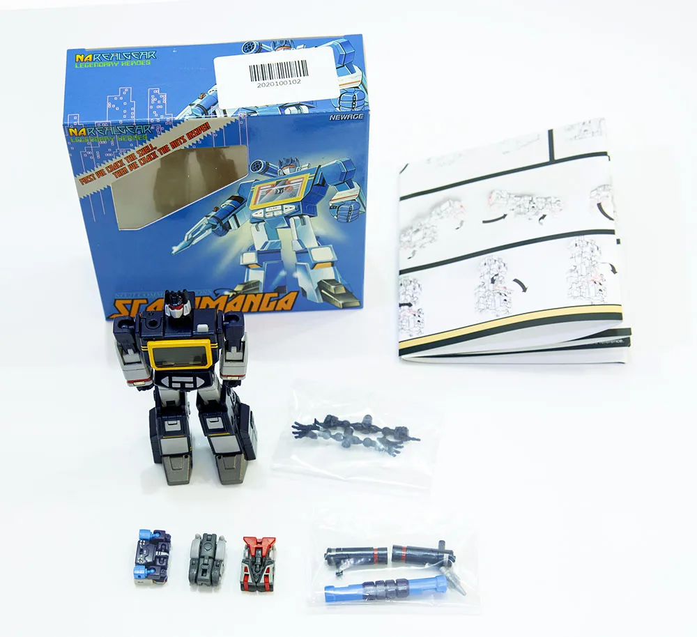 

Новинка, оригинальная экшн-фигурка скараманга Soundwave G1