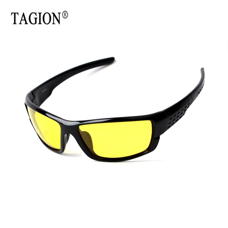 

Promotion Night Vision Glasses Yellow Lens Black Frame Anti Glare Driving Sunglasses Men Women Driver Goggles Outdoor Eyewear