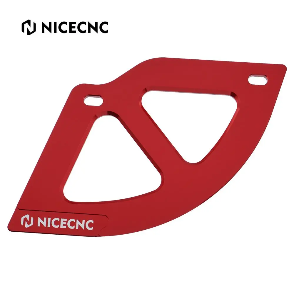 

NICECNC Motorcycle Rear Disc Brake Guard For Honda CR125R CR250R CR500R XR650R CR 125R 250R 500R XR 650R Red Anodized Accessorie