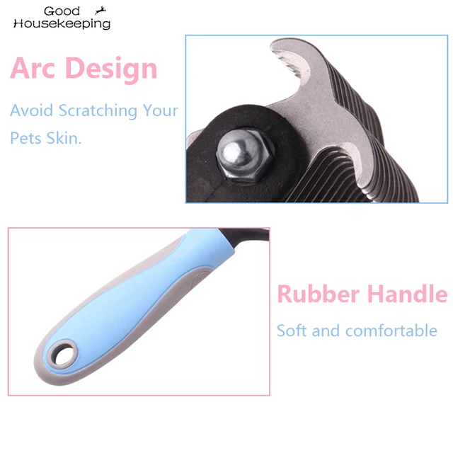 Pets Fur Knot Cutter Dog Grooming Shedding Tools Pet Cat Hair Removal Comb Brush Double sided Pet Products Suppliers 2