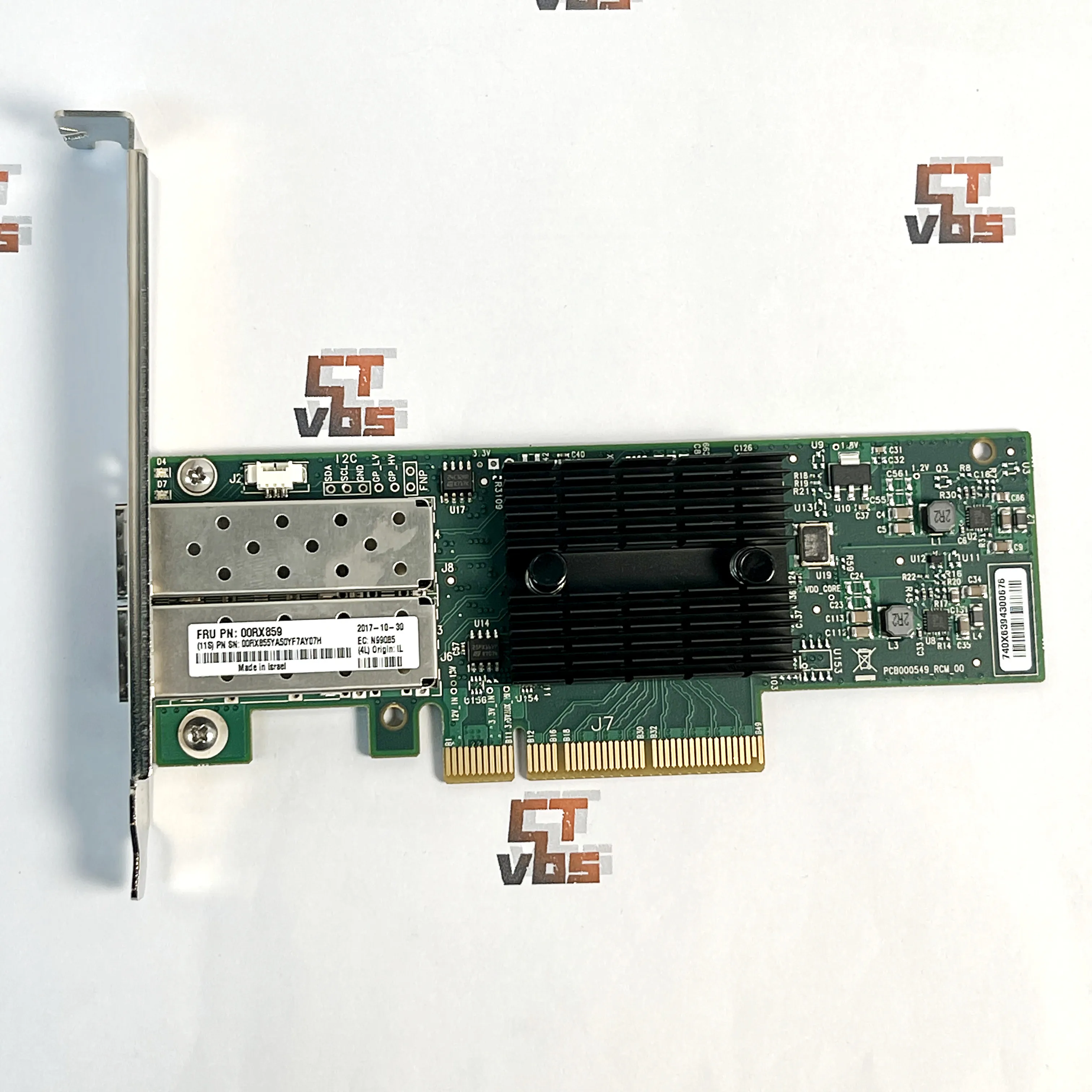 

IBM 00RX859 PCIe3 2-Port 10GbE NIC RoCE SFP+ Network Adapter With Full Height Bracket *Free Shipping*
