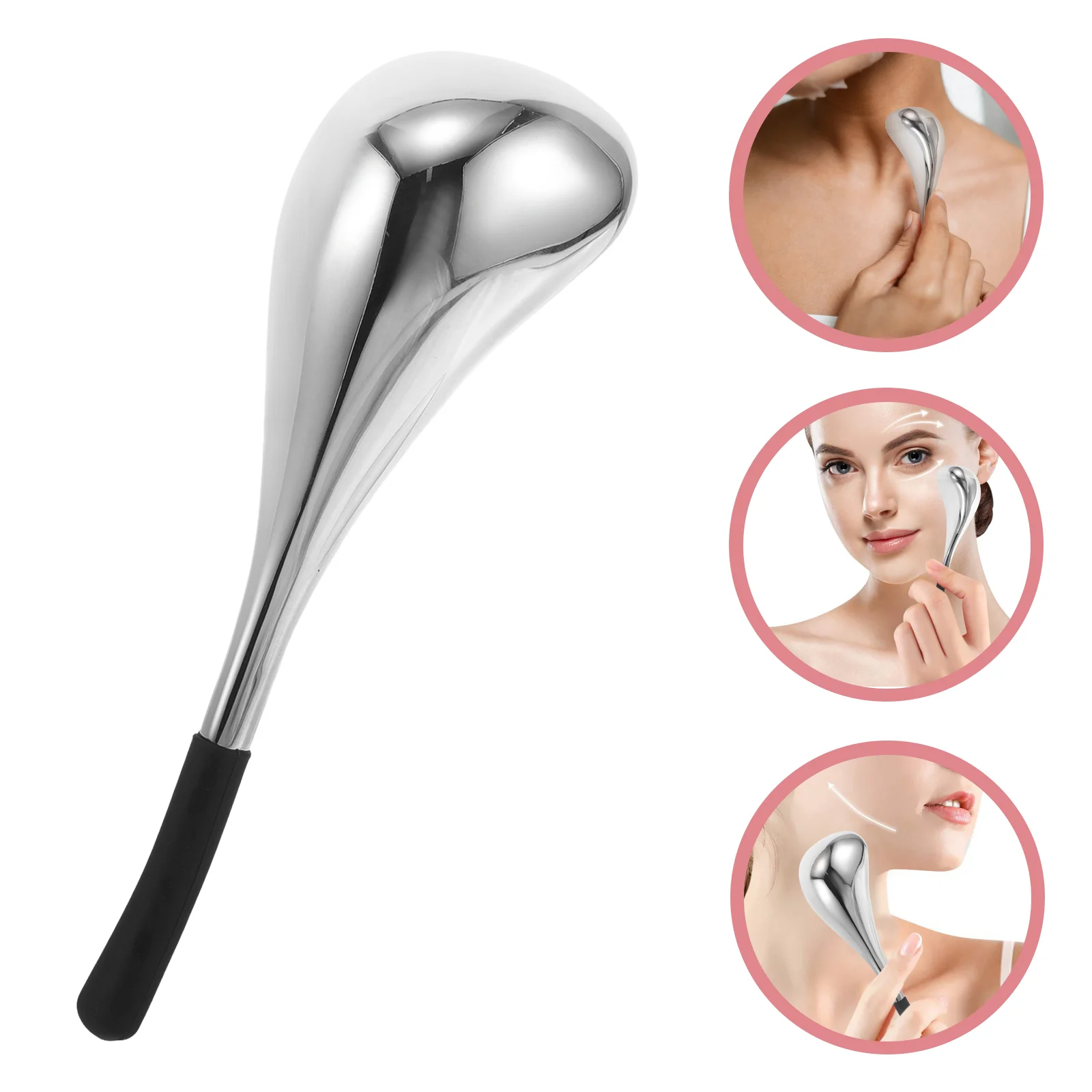 Хоккейные глазные шарики для лица принадлежности салонов красоты серебряные