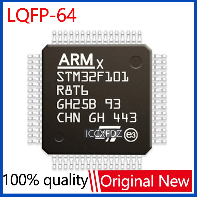 

100% New STM32F101R8T6 LQFP-64 32-bit ARM microcontroller chip microcontroller MCU
