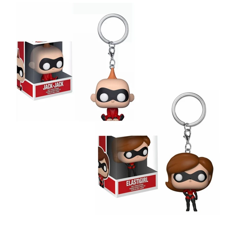 Funko Брелок официальная экшн-фигурка героев Суперсемейка Джек Коллекционная