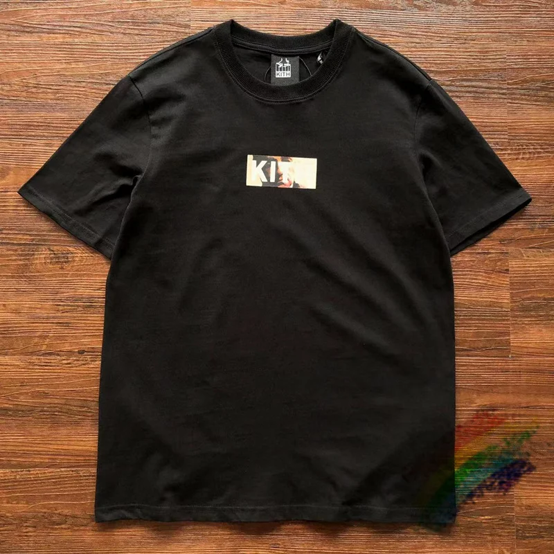 

New Kith Godfather T Shirt Men Women Black Casual T-shirt Top Tees