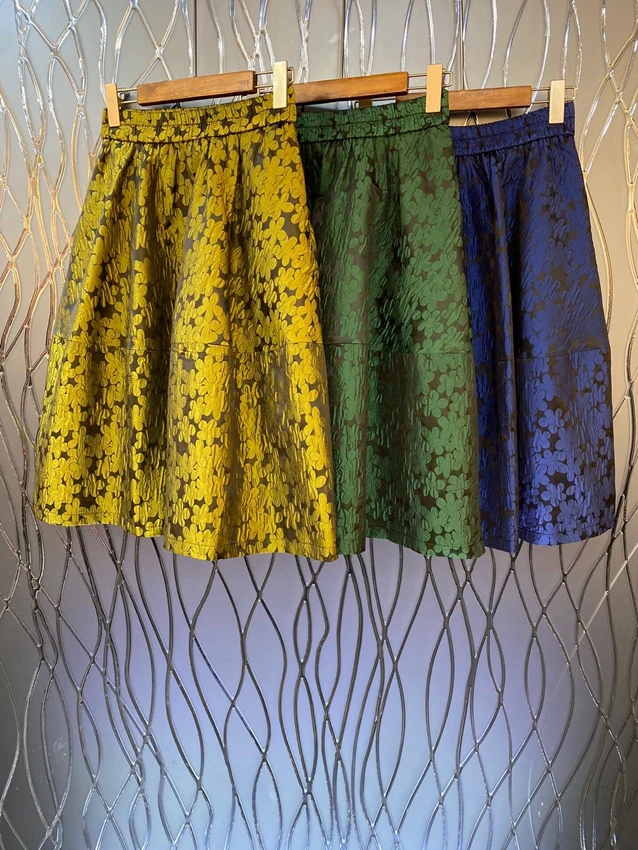 

2023 new women fashion sexy casual jacquard elastic waist tutu skirt long skirt court skirt 0319