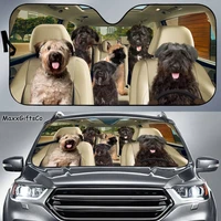 bouvier des flandres car sun shade bouvier des flandres windshield dogs family sunshade dogs car accessories car decoration