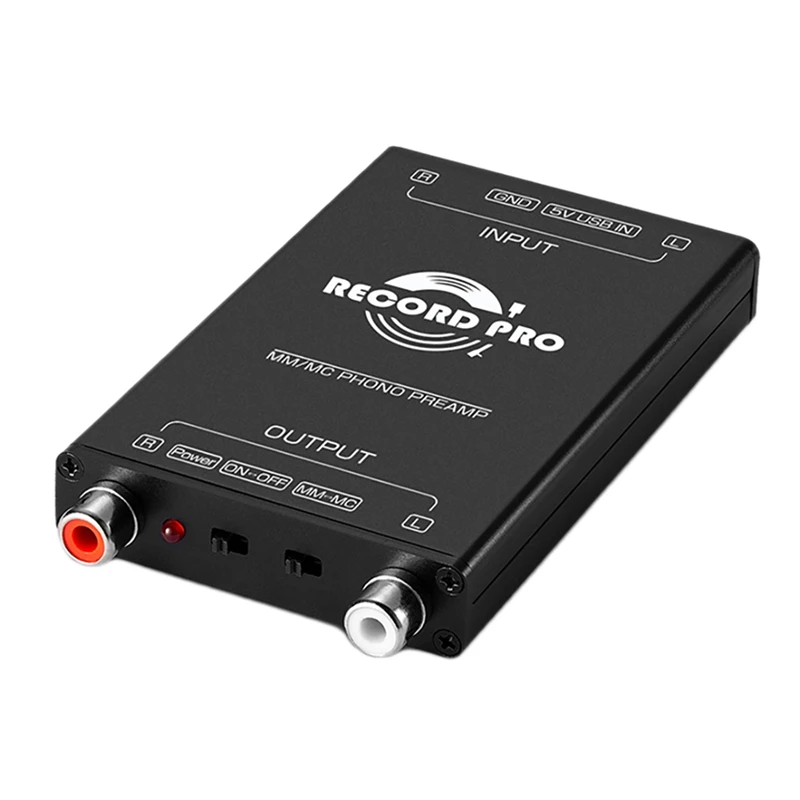 Mini MM MC Phono Stage Preamp Виниловый проигрыватель проигрывателей Попередний усилитель