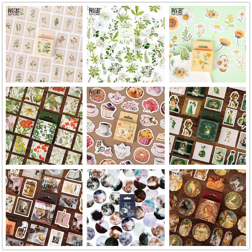 (15 видов стилей можно выбрать) новые бумажные наклейки с цветами украшение сделай