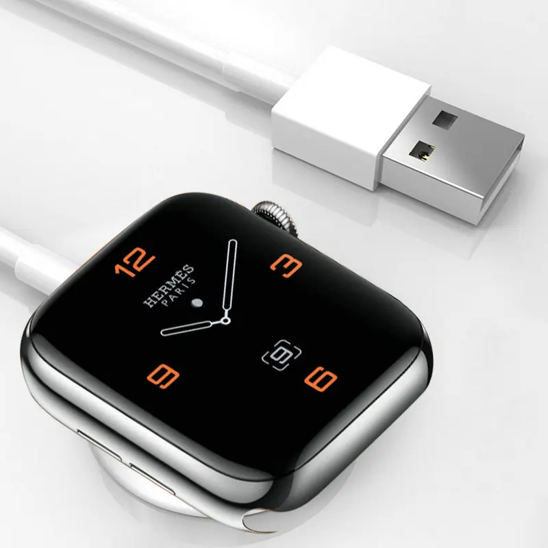 

Magnetic 2 in 1 USB Charging Cable for Apple Watch Charger 44mm 40mm 42mm 38mm Smartwatch Cord Apple watch Series 3 4 5 6 SE 7