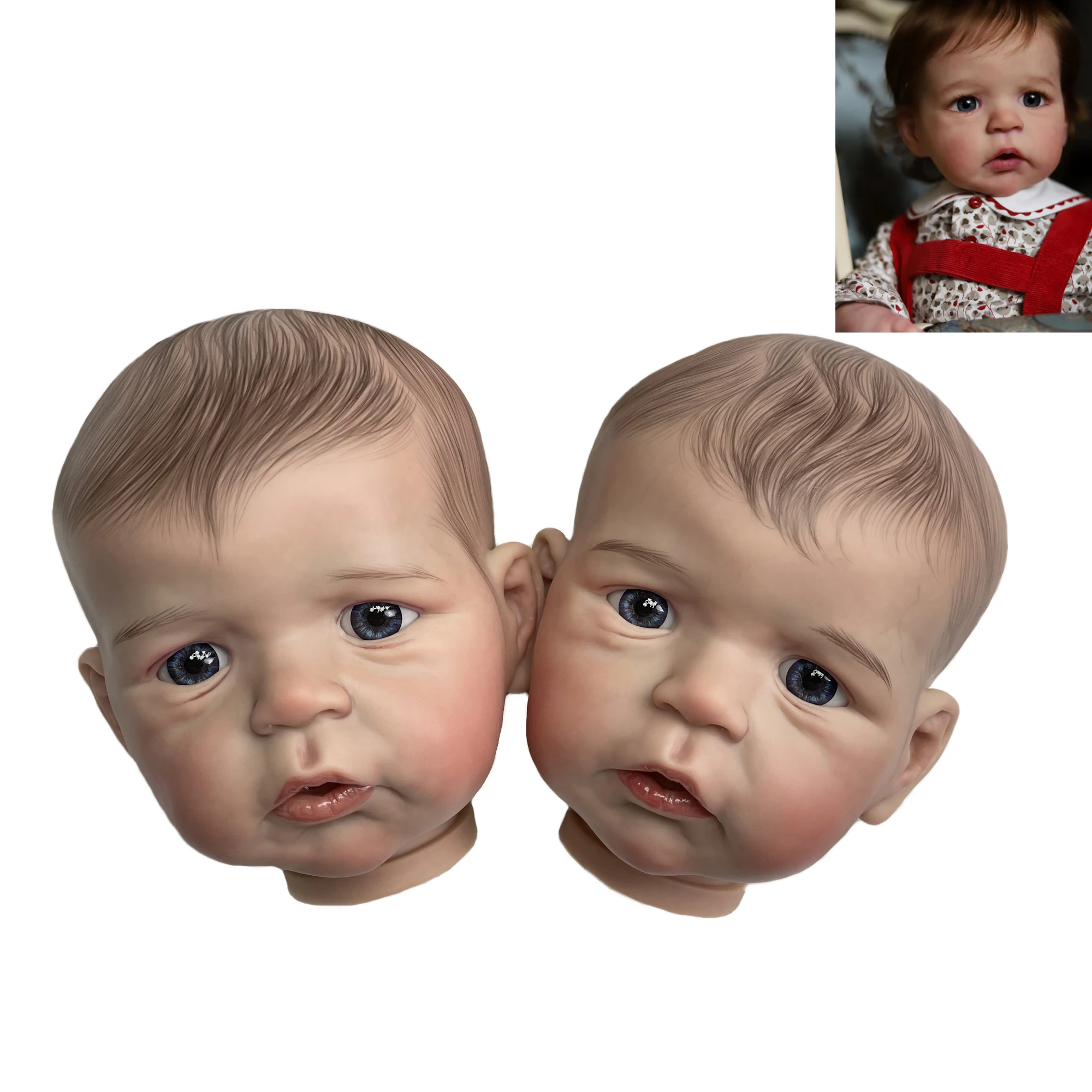 66cm Painted Sandie Reborn Doll Kits Standing Reborn Doll Parts Accessory Toy Acessórios Para Peças De Bebê Em Boneca Renascid