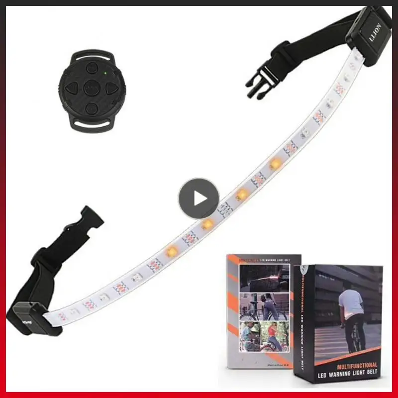 

Outdoor Bicycle Lights Night Running Light LED Wireless Remote Control Riding Light USB Charging Warning Light