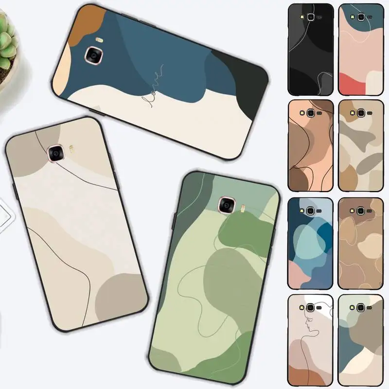 

Abstract Geometry Phone Case for Samsung J 2 3 4 5 6 7 8 prime plus 2018 2017 2016 core