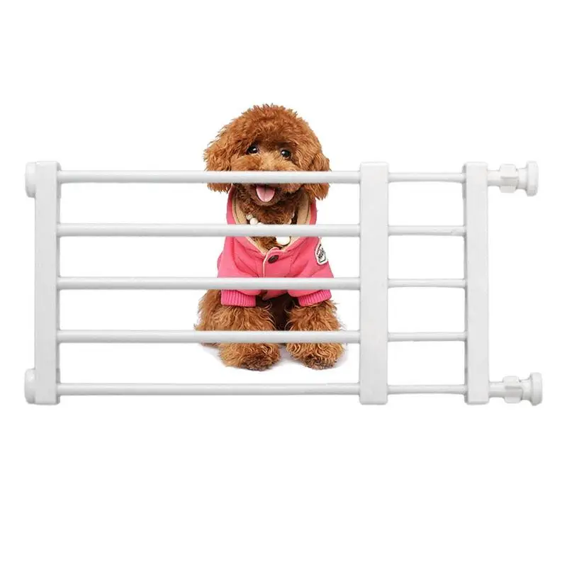 

Dog Gate Retractable Wide Child Safety Low Pet Gates Child Safety Baby Gates With 2 Non Slip Pads For Stairs Doorways Hallways