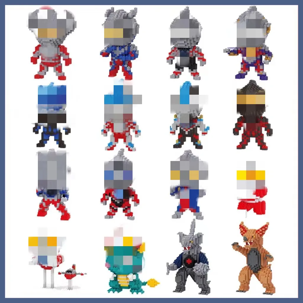 

Совместим со строительными блоками Lego, микро-частицы, мультяшная легкая кукла, маленькая коробка, Детская развивающая сборка, игрушки для м...