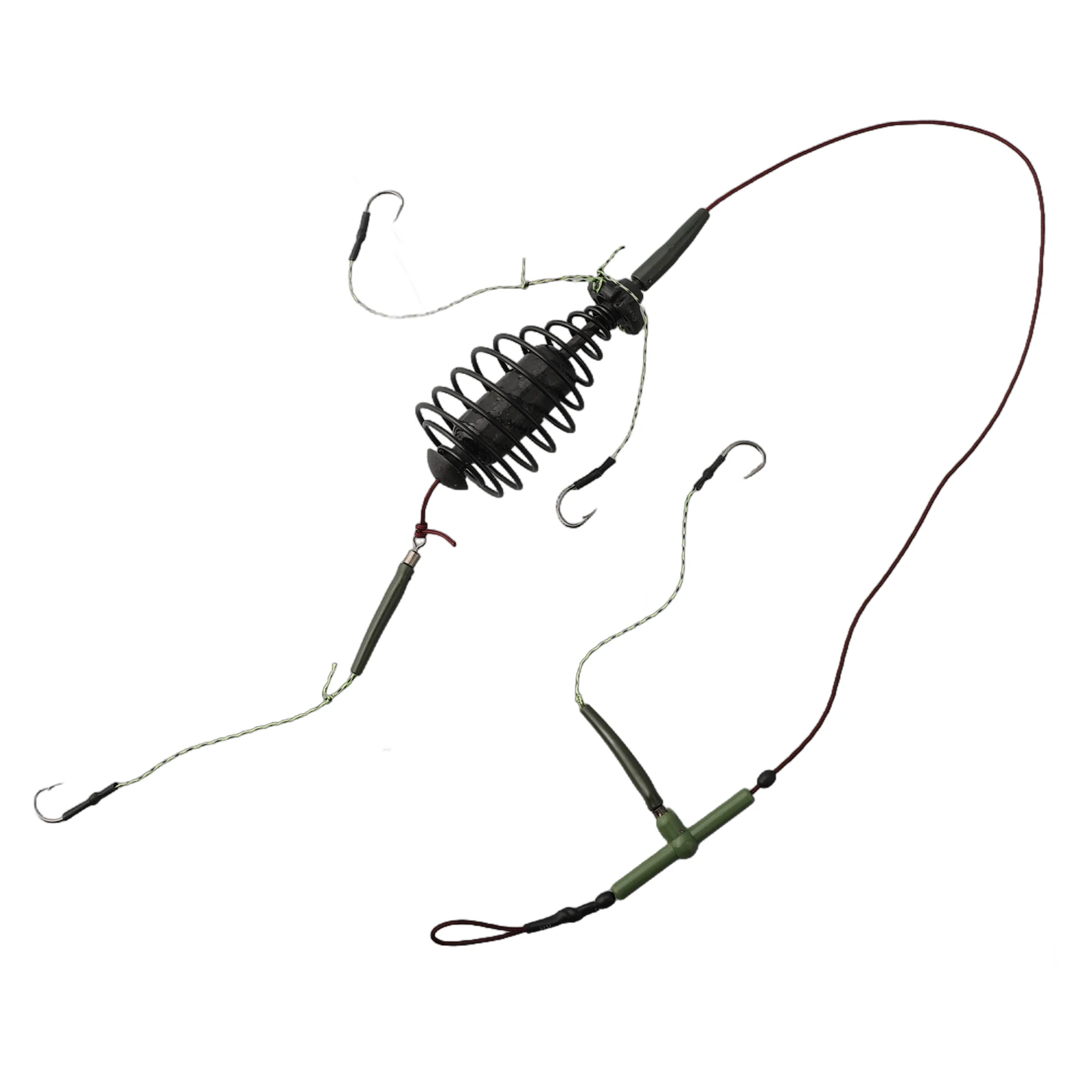 Корзина для рыболовной приманки Feeder Sinker String Hook Get Ready to Catch Big Carp с наший группой
