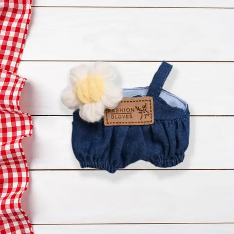 Плюшевые комбинезоны для кукол 15-17 см