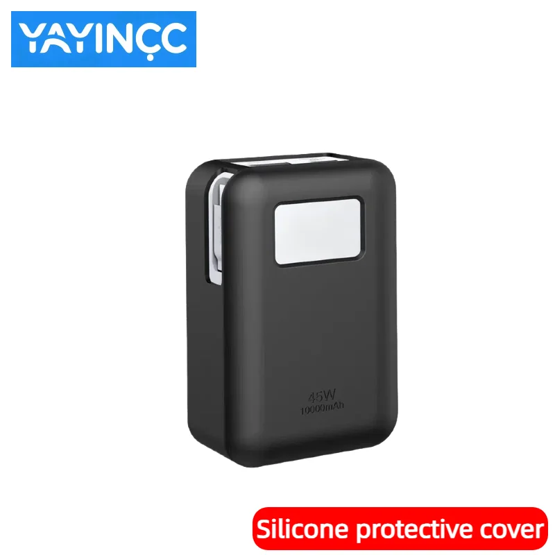 Фото YAYINCC силиконовый защитный чехол для Anker Nano 45 Вт 10000 мАч портативный источник питания противоударный чехол, полная защита №5