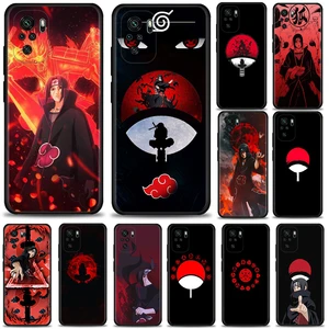 Phone Case For Xiaomi Redmi Note 11 9S 9 8 10 Pro Max Lite 8T 9T Redmi 9A 9C 8A 7A 7 Cover Silicone Soft Funda Itachi Naruto