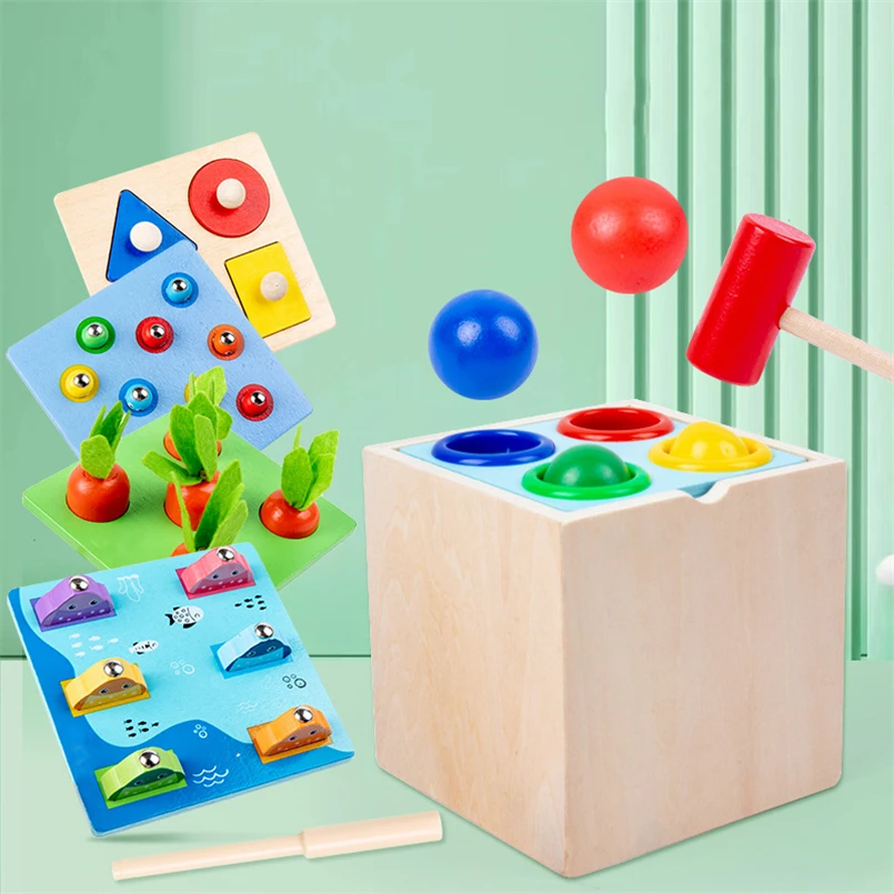 

Montessori Wooden Toys Sensory Toys Object Permanence Box Toys For 3 Year Olds Learning Activities Toys For Children D65Y
