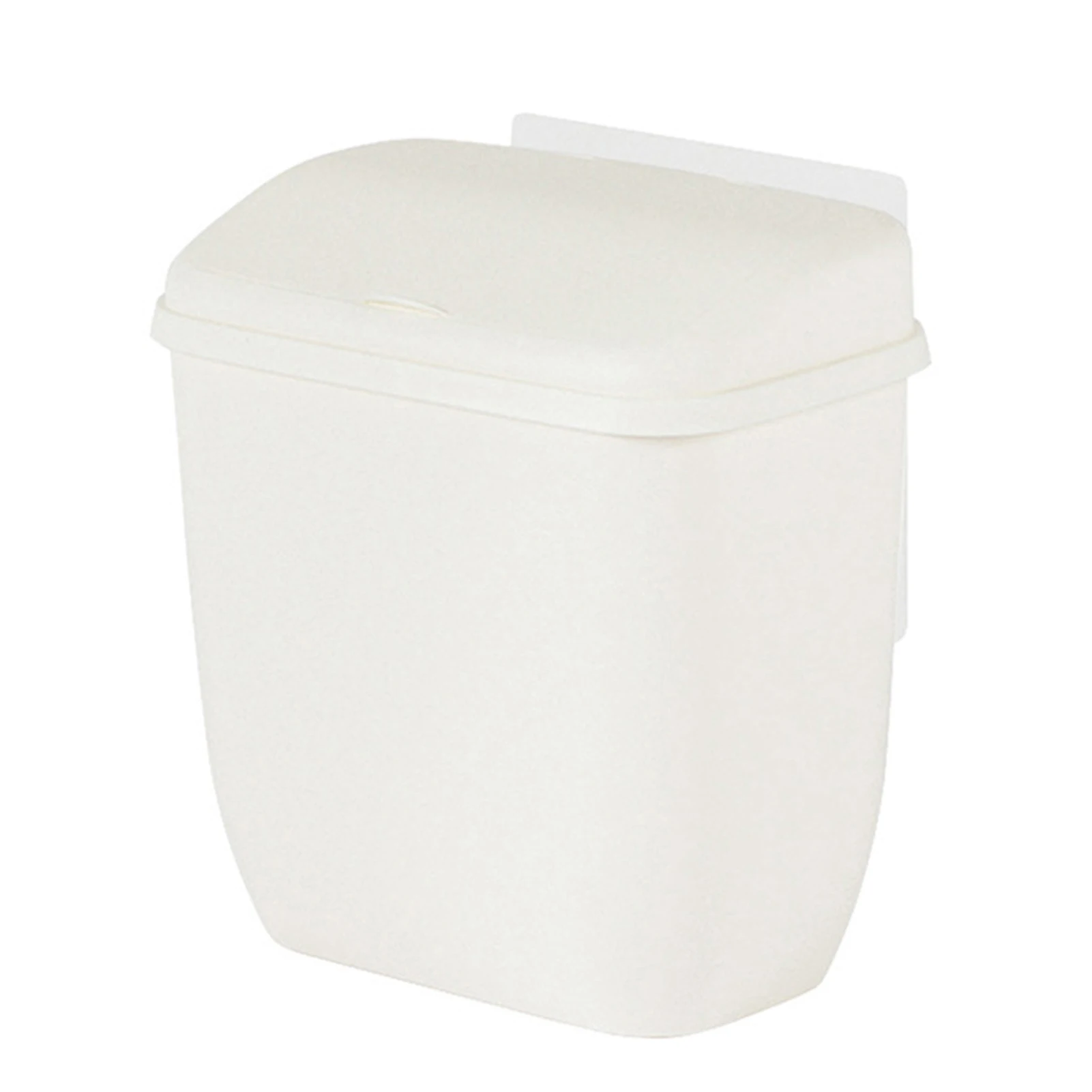 

Кухонная подвесная мусорная корзина с крышкой, компактная Большая емкость, стабильная мусорная корзина для дома, школы, офиса, квартиры